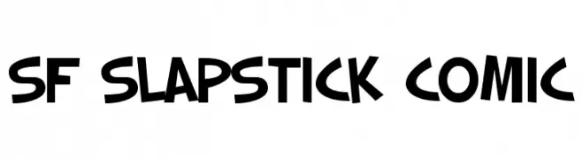 SF Slapstick Comic  Frei Schriftart Herunterladen