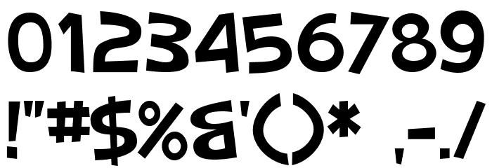 SF Slapstick Comic Font OTHER CHARS