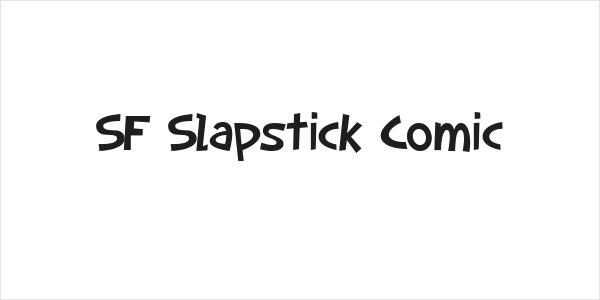 SF Slapstick Comic Logo