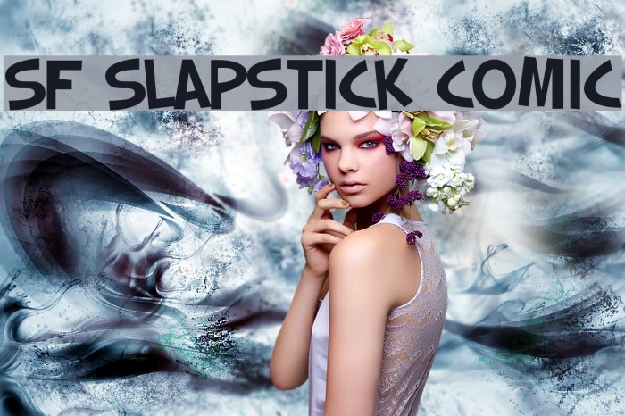 SF Slapstick Comic Font examples