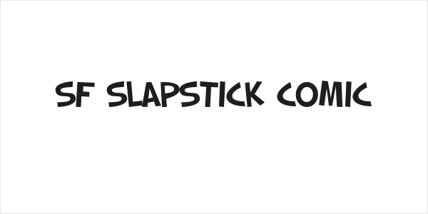 SF Slapstick Comic Logo
