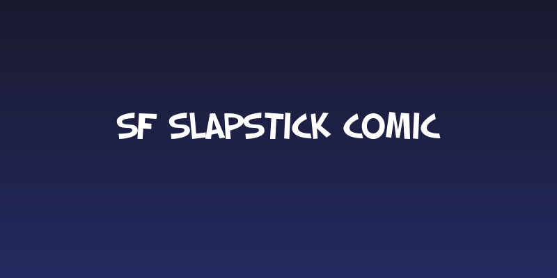 SF Slapstick Comic Social Header