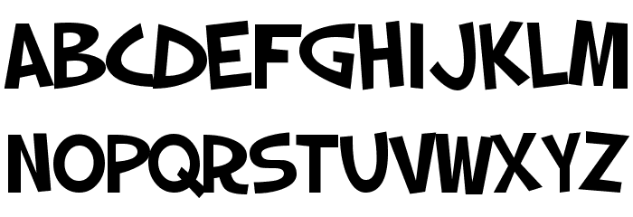 SF Slapstick Comic Font LOWERCASE