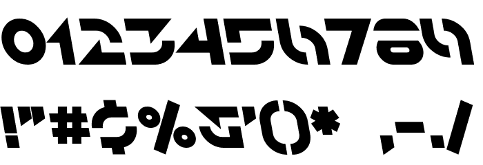 SF Solar Sailer Bold Italic Font OTHER CHARS