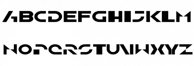 SF Solar Sailer Extended Schriftart Groß