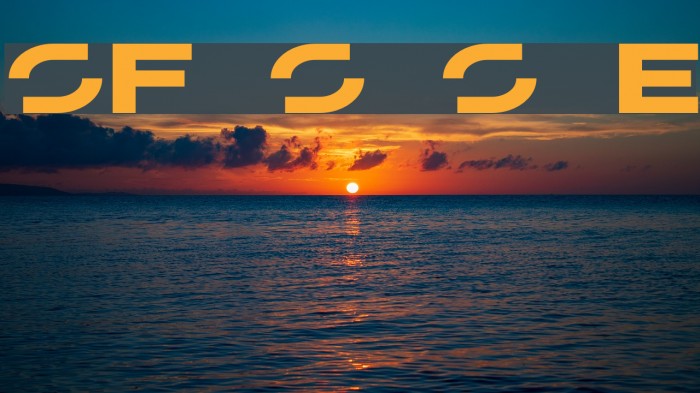 SF Solar Sailer Extended Font examples