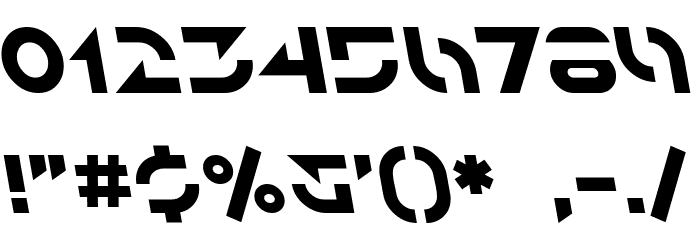 SF Solar Sailer Italic Font OTHER CHARS