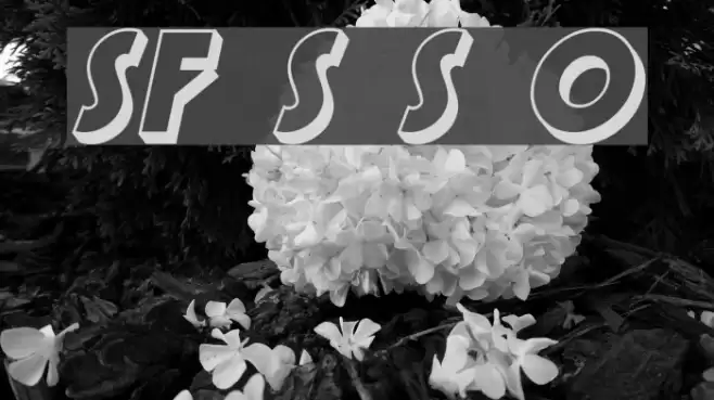 SF Speakeasy Shaded Oblique Font examples