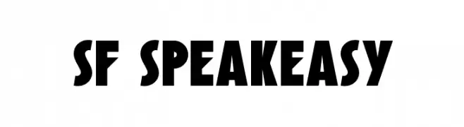 SF Speakeasy  フリーフォントのダウンロード