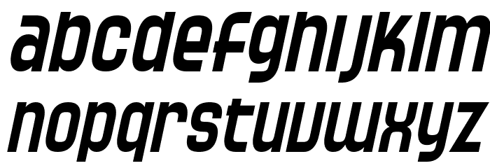 SF Speedwaystar Condensed Oblique لخطوط تنزيل صغيرة