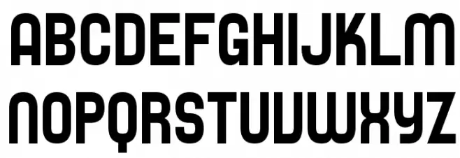 SF Speedwaystar Condensed Шрифта ВЕРХНИЙ
