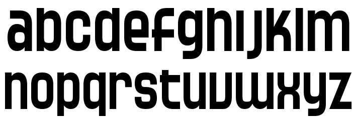 SF Speedwaystar Condensed フォント 小文字