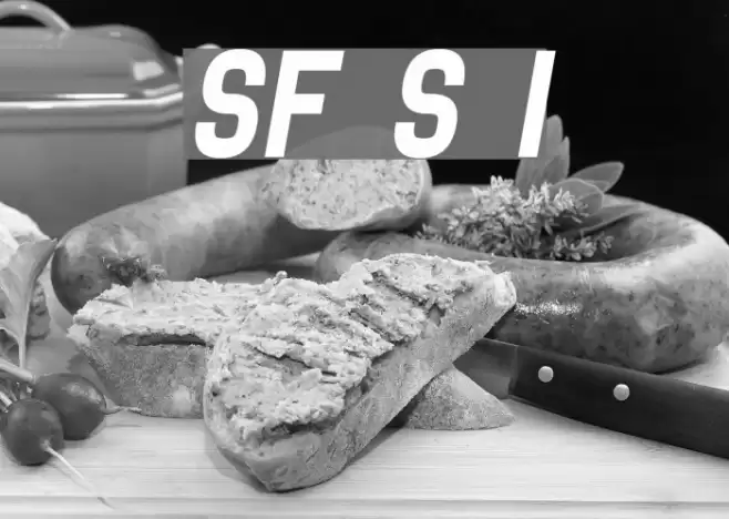 SF Speedwaystar Italic Font examples