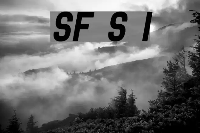 SF Speedwaystar Italic Font examples