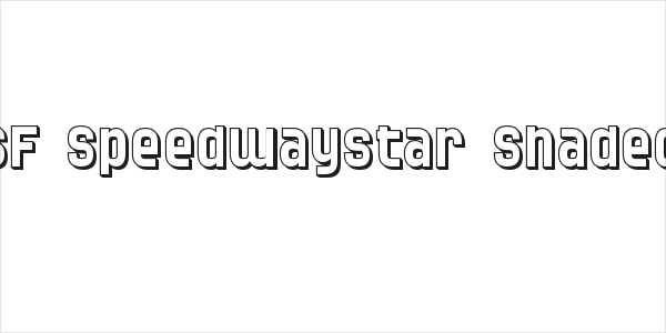 SF Speedwaystar Shaded Logo