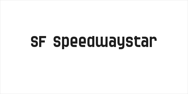 SF Speedwaystar Logo