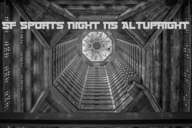 SF Sports Night NS AltUpright Fonte examples