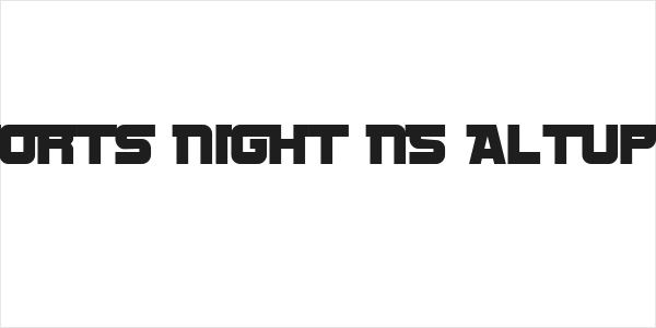 SF Sports Night NS AltUpright Logo