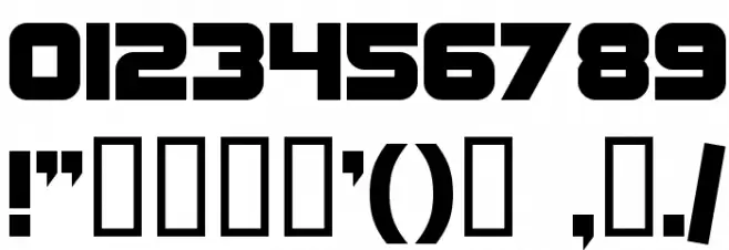 SF Sports Night NS Upright Schriftart Anderer Schreiben