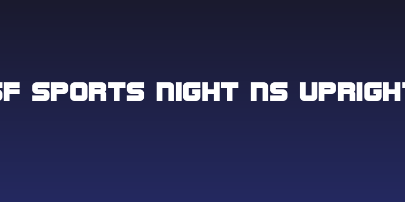 SF Sports Night NS Upright Social Header