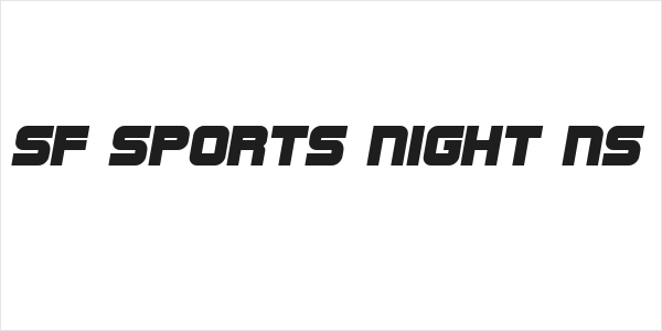 SF Sports Night NS Logo