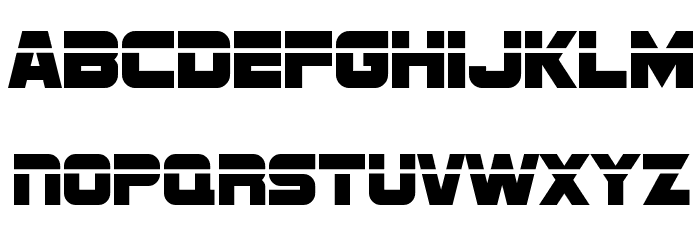 SF Sports Night Upright Font LOWERCASE