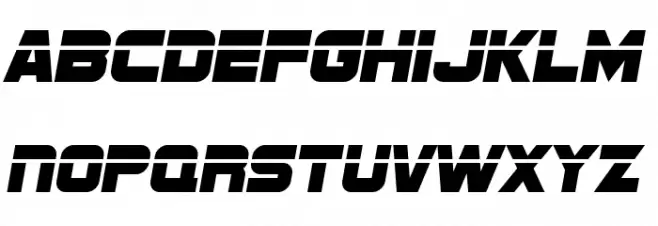 SF Sports Night フォント 小文字