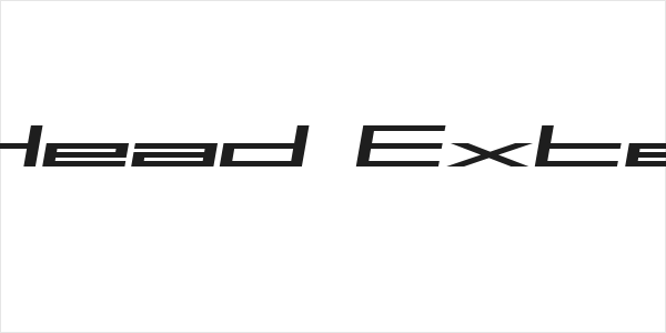 SF Square Head Extended Italic Logo