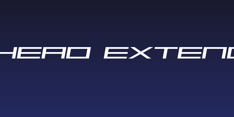 SF Square Head Extended Italic Social Header