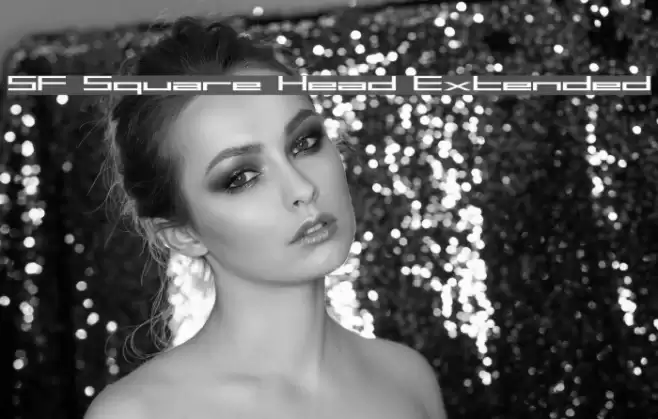 SF Square Head Extended Caratteri examples