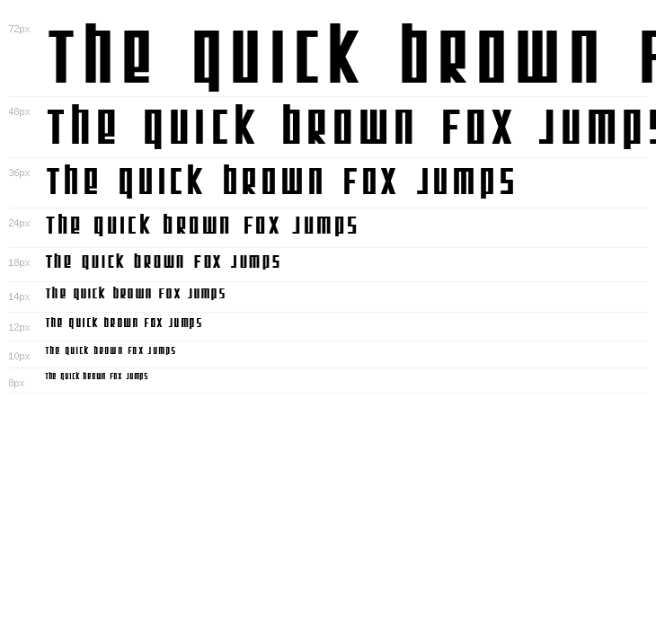 SF Square Root Bold Waterfall