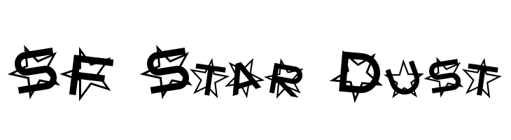 SF Star Dust Font