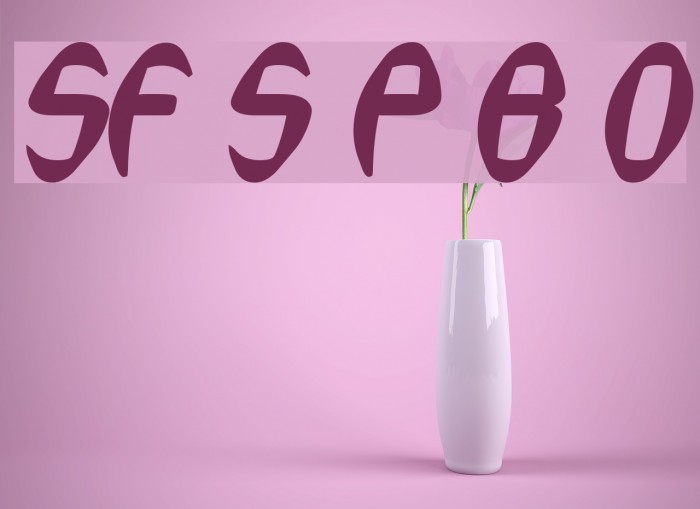 SF Synthonic Pop Bold Oblique Font examples
