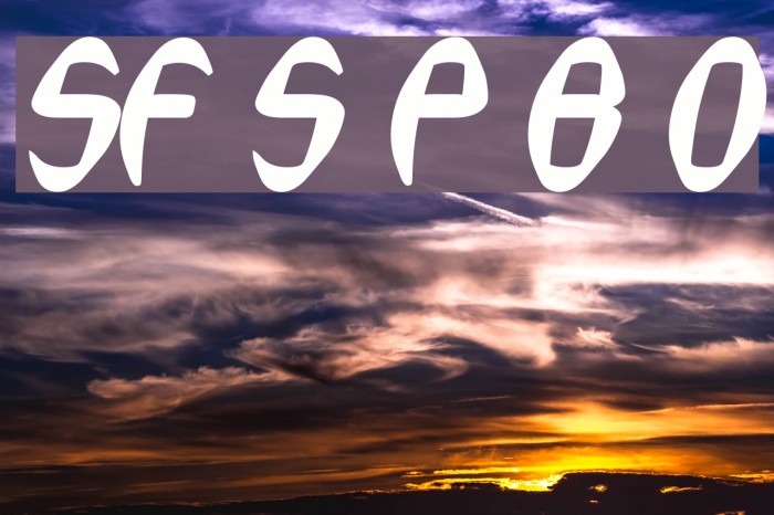 SF Synthonic Pop Bold Oblique Font examples