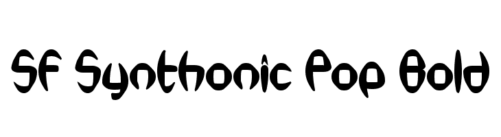SF Synthonic Pop Bold  font caratteri gratis