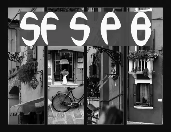 SF Synthonic Pop Bold Font examples