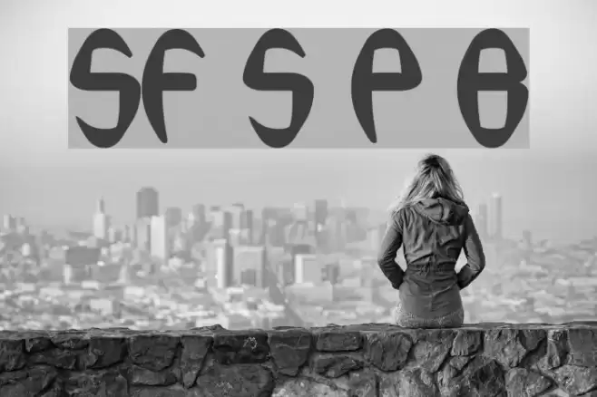 SF Synthonic Pop Bold Font examples