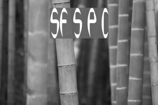 SF Synthonic Pop Condensed Font examples