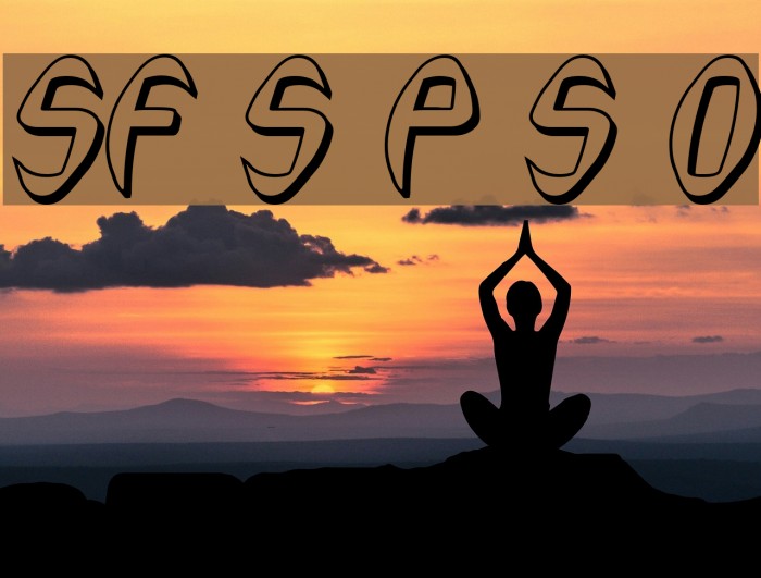 SF Synthonic Pop Shaded Oblique Font examples