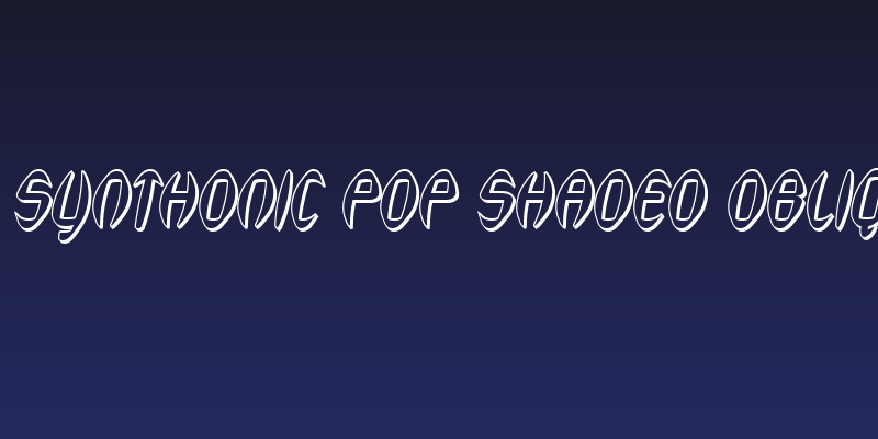 SF Synthonic Pop Shaded Oblique Social Header
