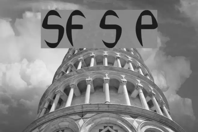 SF Synthonic Pop フォント examples