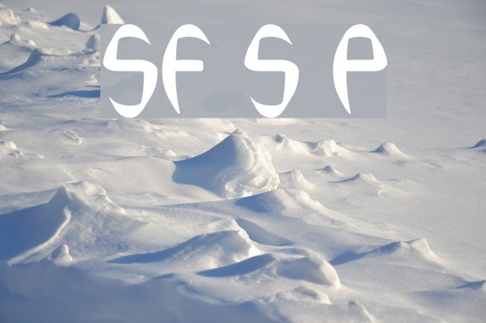 SF Synthonic Pop Font examples
