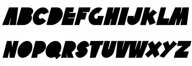 SF Tattle Tales Bold Italic Fonte MAIÚSCULAS