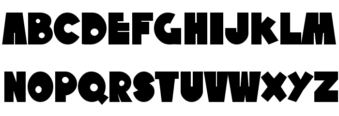 SF Tattle Tales Bold Font LOWERCASE