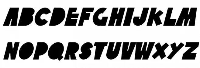 SF Tattle Tales Italic フォント 大文字