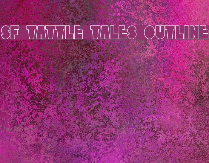 SF Tattle Tales Outline Example 1