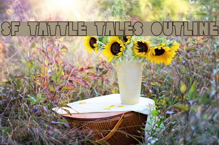 SF Tattle Tales Outline Example 3