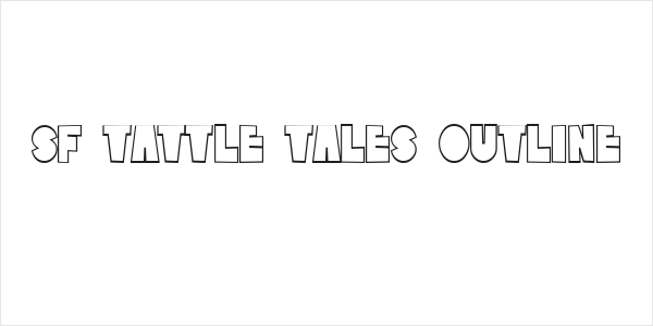 SF Tattle Tales Outline Logo