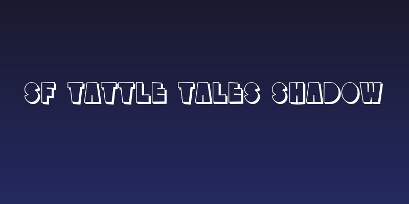 SF Tattle Tales Shadow Social Header