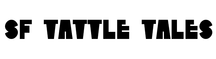 SF Tattle Tales Font